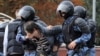 Police have shut off many areas in central Moscow. 
