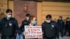 Citing COVID-19 Lockdown, Russian Police Detain Protesters But Not Promenaders