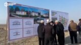 Для жителей переселяемого кыргызстанского села Достук строят новые дома на окраине Баткена